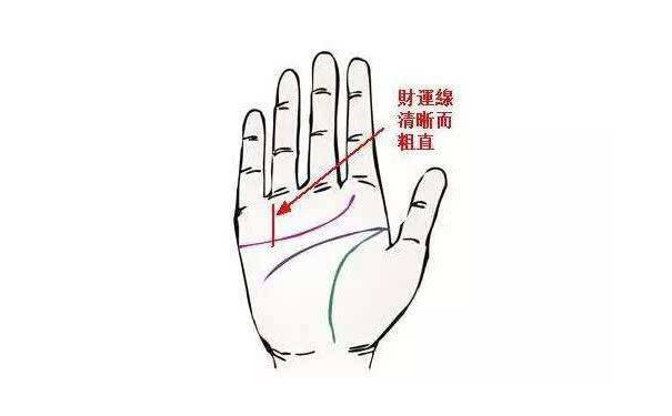 怎么看有没有财运线?看这一处就好了