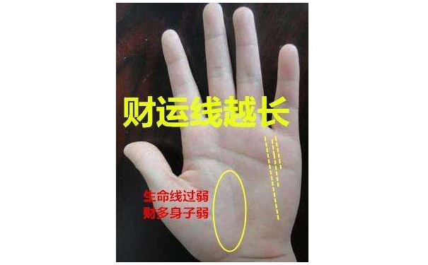 怎么看有没有财运线?手相漏财怎么办给你几招化