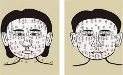 这三颗痣时当少奶奶命的痣相，一辈子享福的命