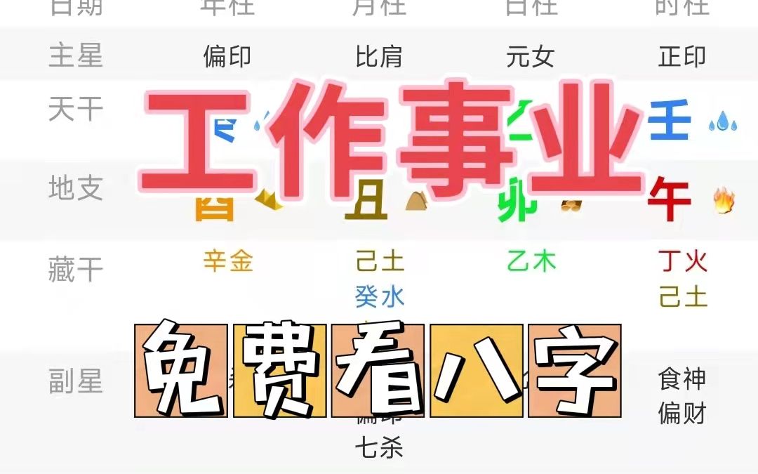 八字看事业工作 八字事业工作300断